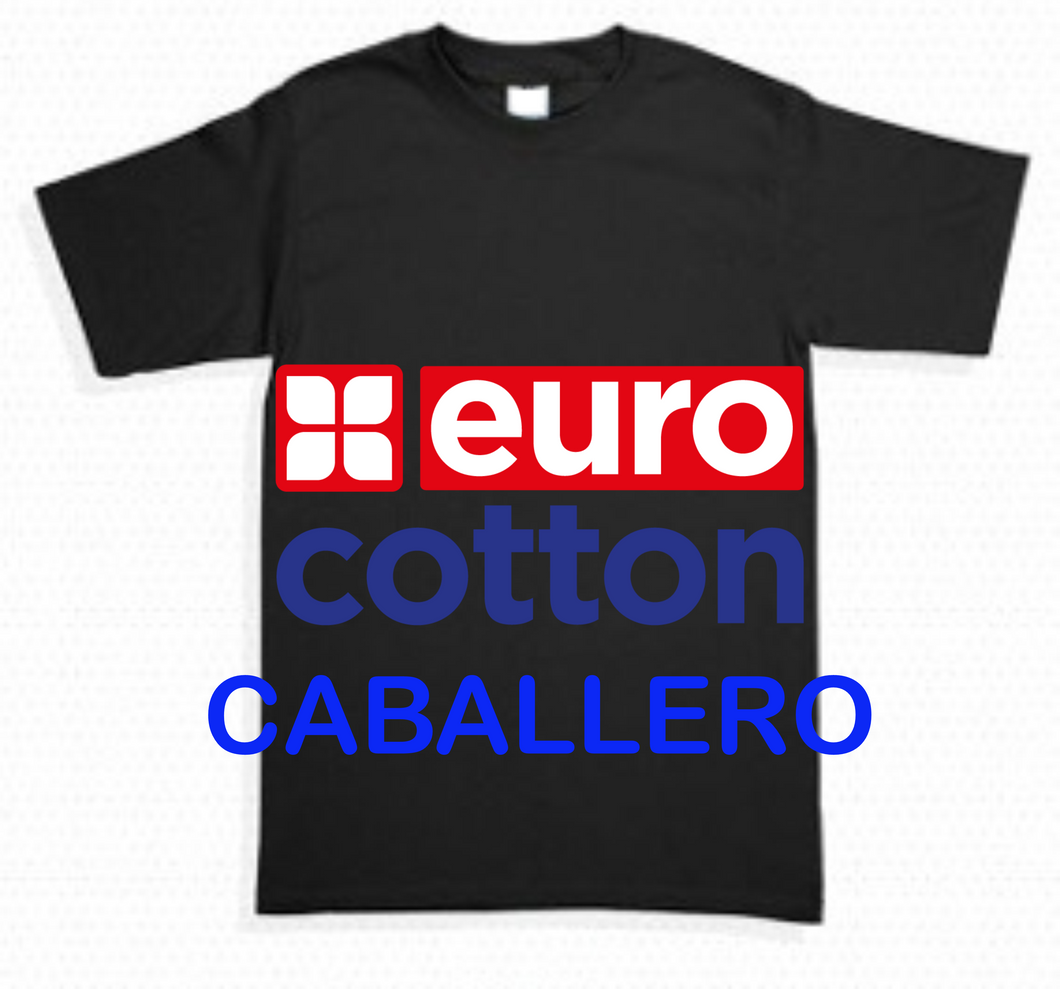 Playera Caballero Eurocotton