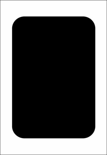 Negro PU Non glue