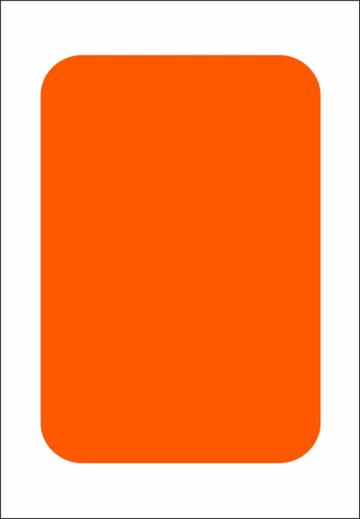 Naranja Neón Básico PVC