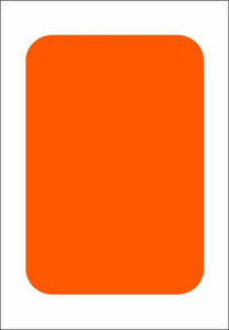Naranja Neón Básico PVC