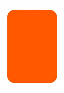 Naranja Neón Básico PVC