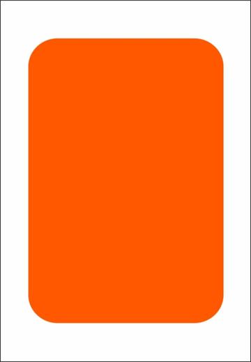 Naranja Neón Básico PVC